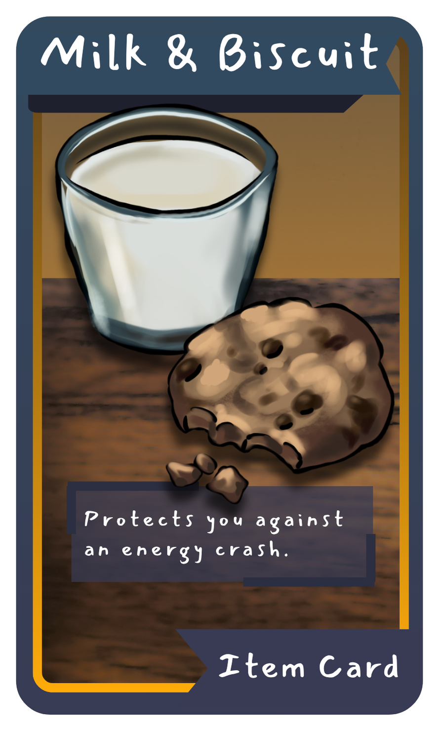 Milk and Biscuit card